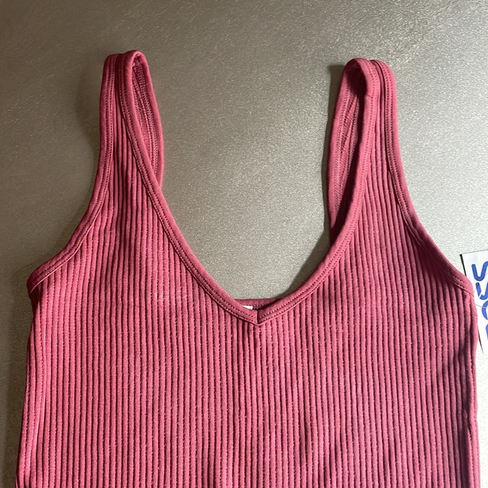 5 for $25 💴Mauve body suit with snaps - Picture 2 of 6